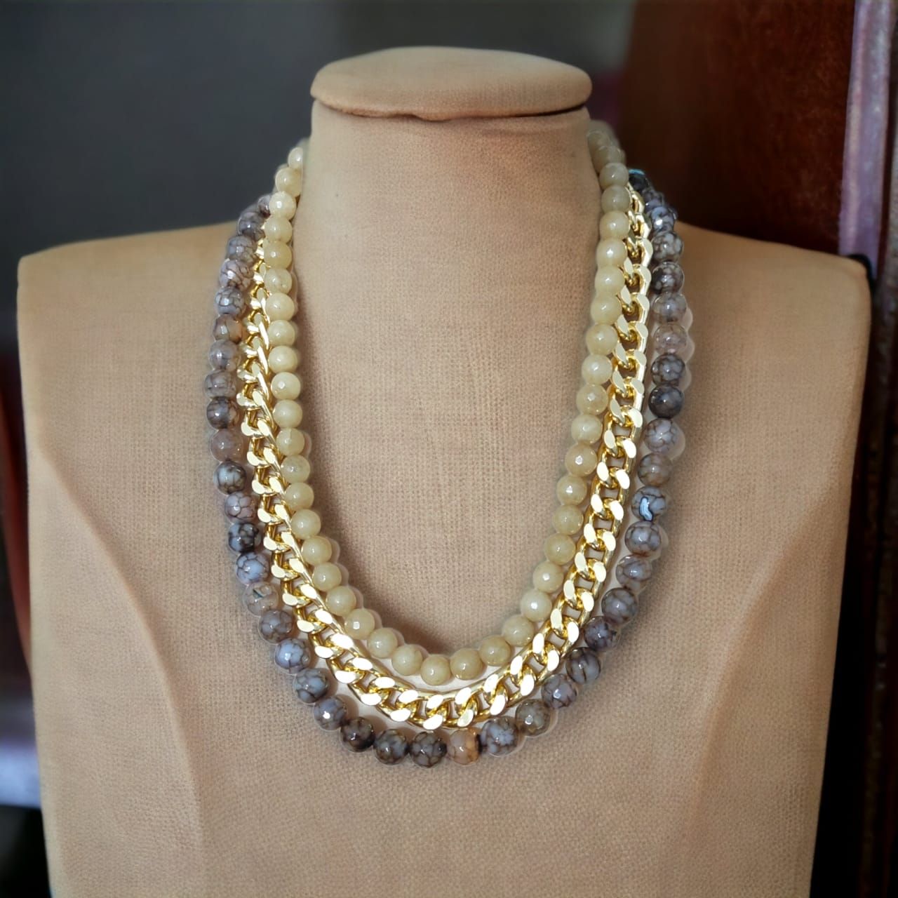 Agate Stone Necklace