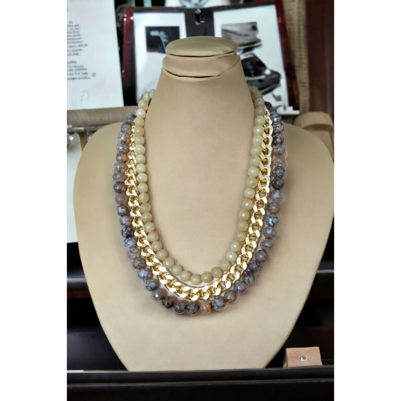 Agate Stone Necklace