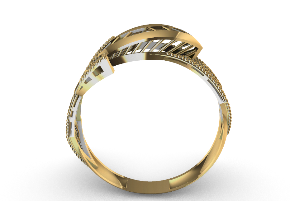 code: mn10001  Rhino 3DM File and STL file for 18K Gold ring Design  – Professional Jewelry CAD Model