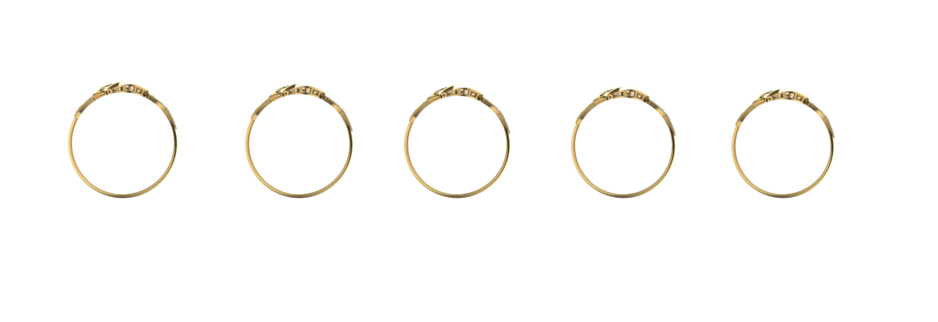 code: mn10002  Rhino 3DM File and STL file for 18K Gold ring Design  – Professional Jewelry CAD Model