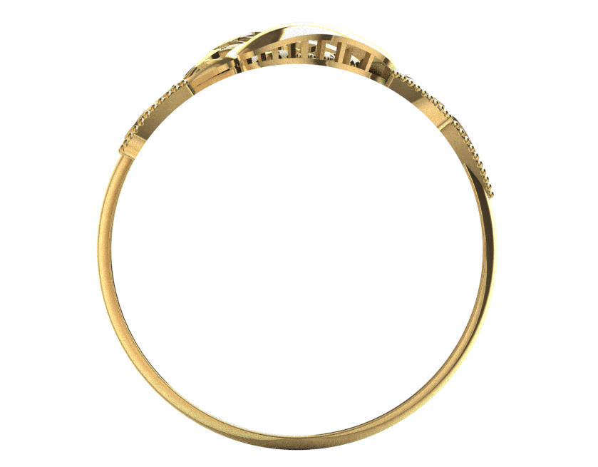 code: mn10002  Rhino 3DM File and STL file for 18K Gold ring Design  – Professional Jewelry CAD Model