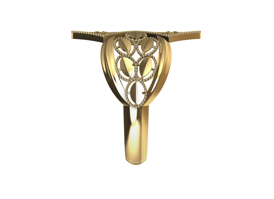 code: mn10003  Rhino 3DM File and STL file for 18K Gold ring Design  – Professional Jewelry CAD Model