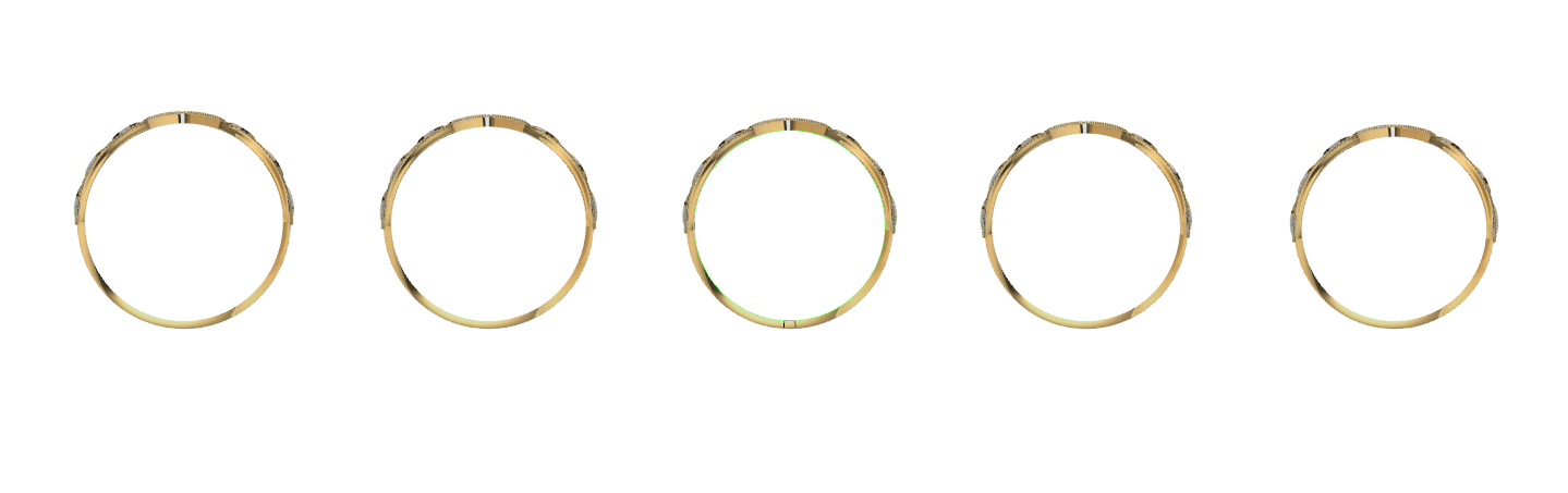 code: mn10003  Rhino 3DM File and STL file for 18K Gold ring Design  – Professional Jewelry CAD Model