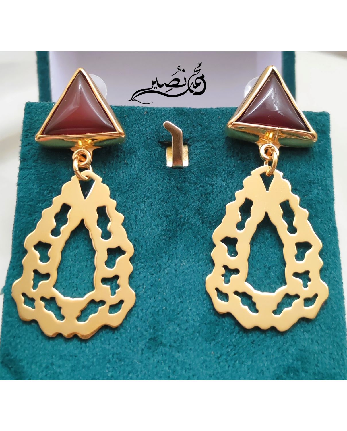 Copper earring