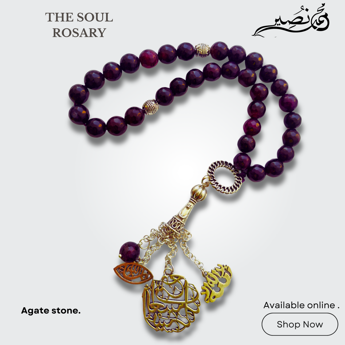 Agate Stone Rosary