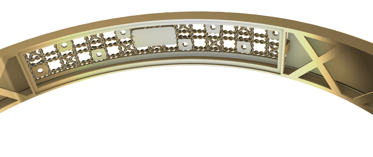 code: mna1002   Rhino 3DM File and STL file for 18K Gold ring Design  – Professional Jewelry CAD Model