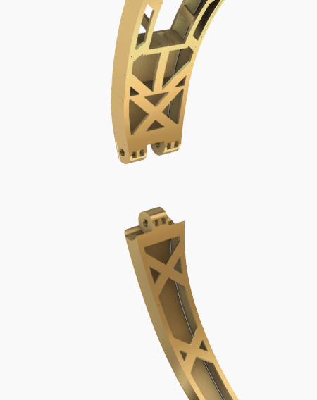 code: mna1006   Rhino 3DM File and STL file for 18K Gold ring Design  – Professional Jewelry CAD Model
