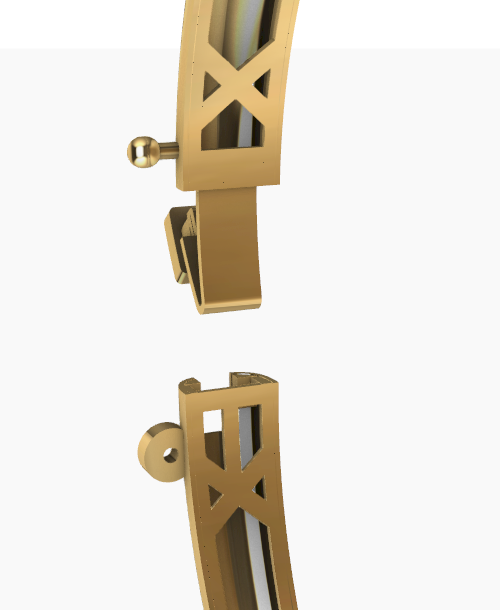 code: mna1007   Rhino 3DM File and STL file for 18K Gold ring Design  – Professional Jewelry CAD Model