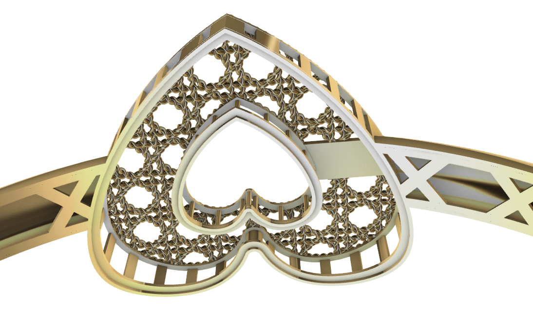 code: mna1008   Rhino 3DM File and STL file for 18K Gold ring Design  – Professional Jewelry CAD Model
