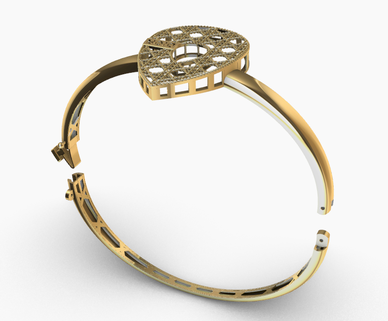 code: mna1010   Rhino 3DM File and STL file for 18K Gold ring Design  – Professional Jewelry CAD Model