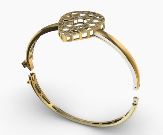 code: mna1010   Rhino 3DM File and STL file for 18K Gold ring Design  – Professional Jewelry CAD Model