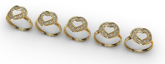 Heart ring