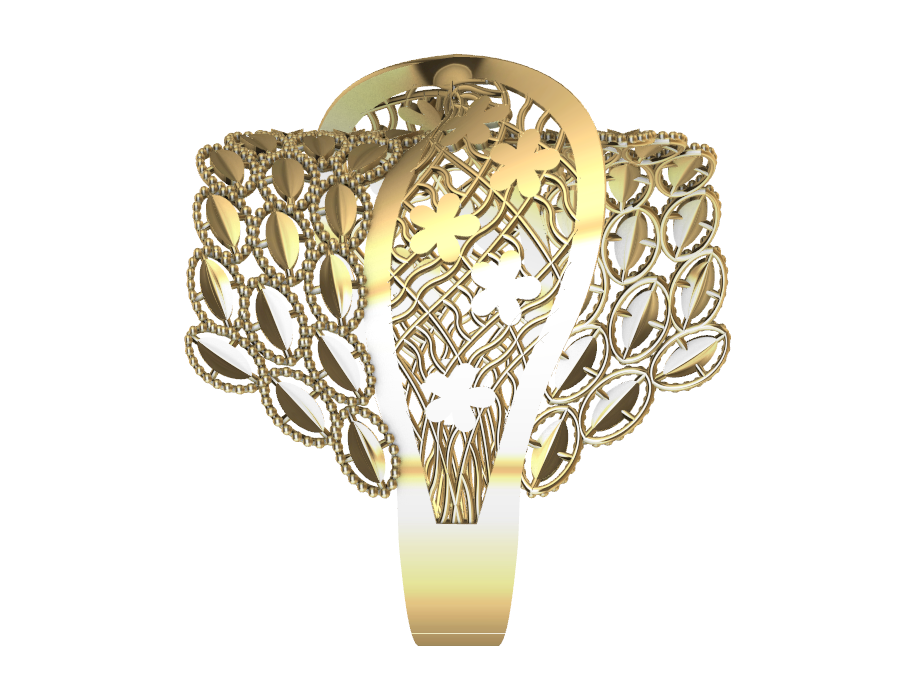 code: mn10004  Rhino 3DM File and STL file for 18K Gold ring Design  – Professional Jewelry CAD Model