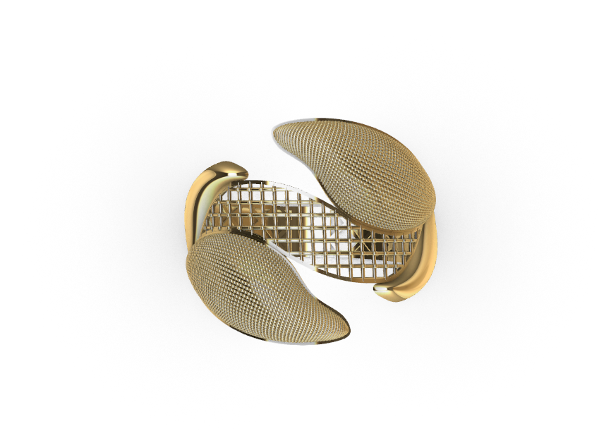 code: mn10007  Rhino 3DM File and STL file for 18K Gold ring Design  – Professional Jewelry CAD Model