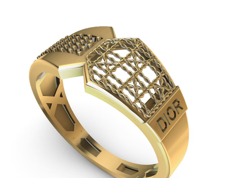 code: mna1005   Rhino 3DM File and STL file for 18K Gold ring Design  – Professional Jewelry CAD Model