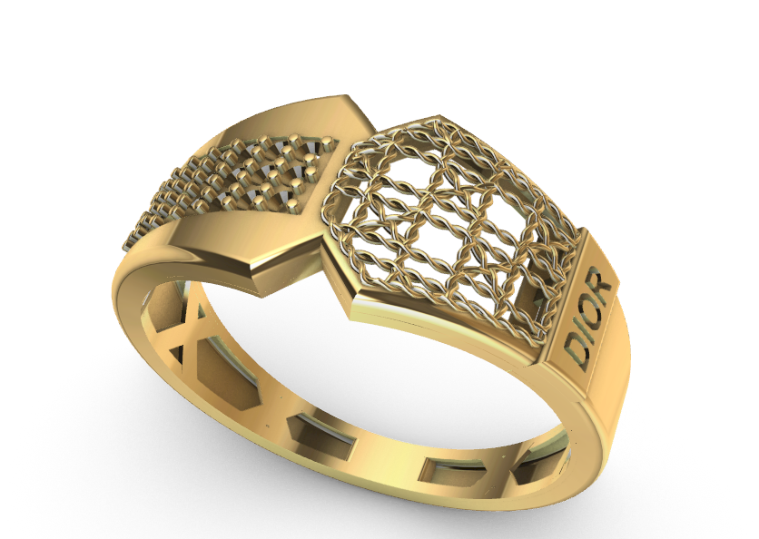 code: mna1005   Rhino 3DM File and STL file for 18K Gold ring Design  – Professional Jewelry CAD Model