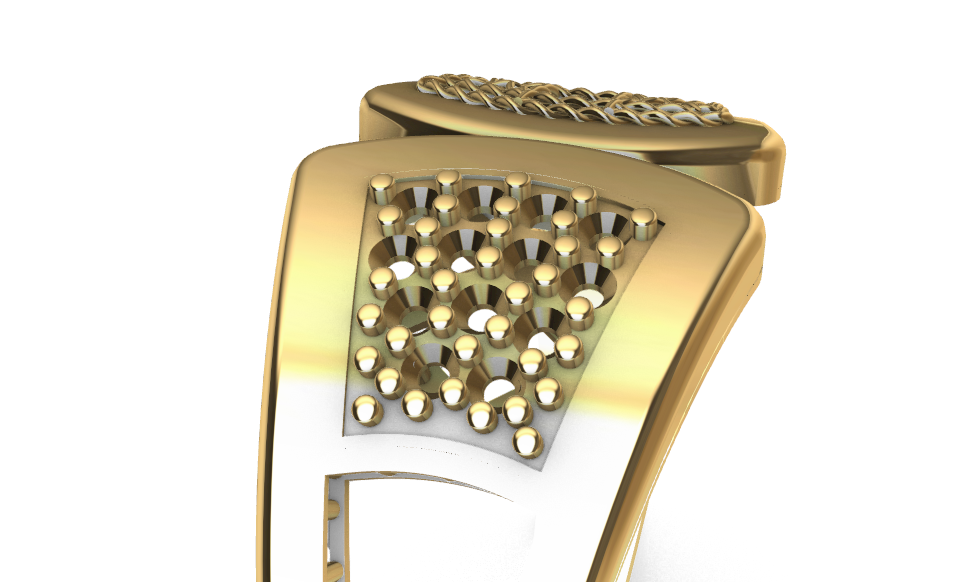 code: mna1006   Rhino 3DM File and STL file for 18K Gold ring Design  – Professional Jewelry CAD Model