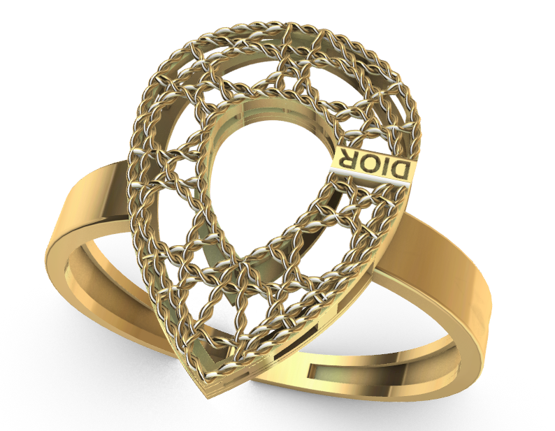 code: mna1010   Rhino 3DM File and STL file for 18K Gold ring Design  – Professional Jewelry CAD Model