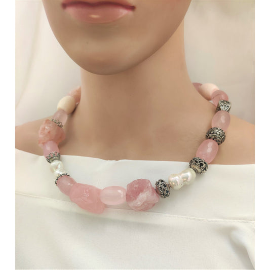 Rose Quartz Necklace