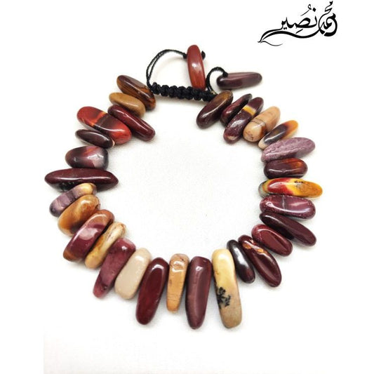 Gemstone Bracelet ( Mookaite jasper )