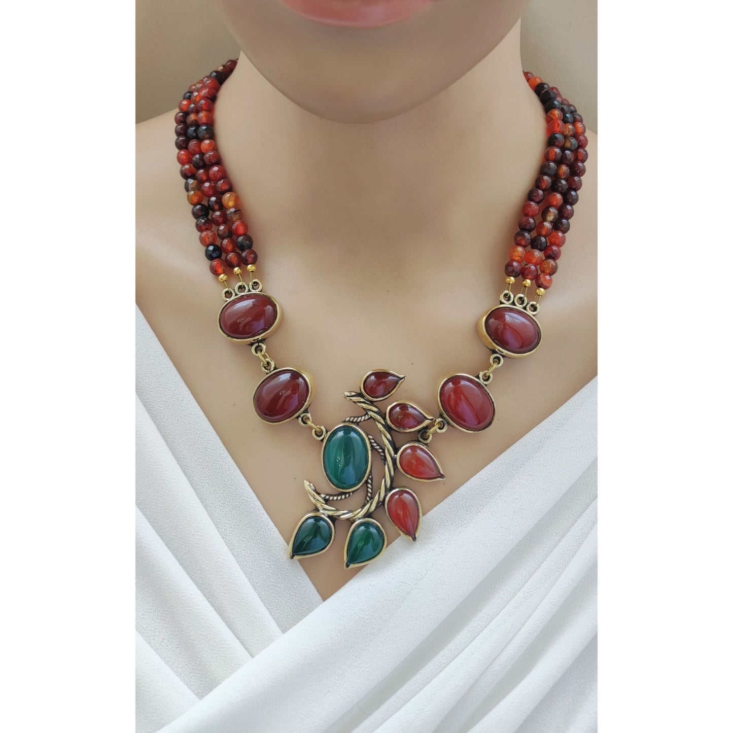 Agate Stone necklace