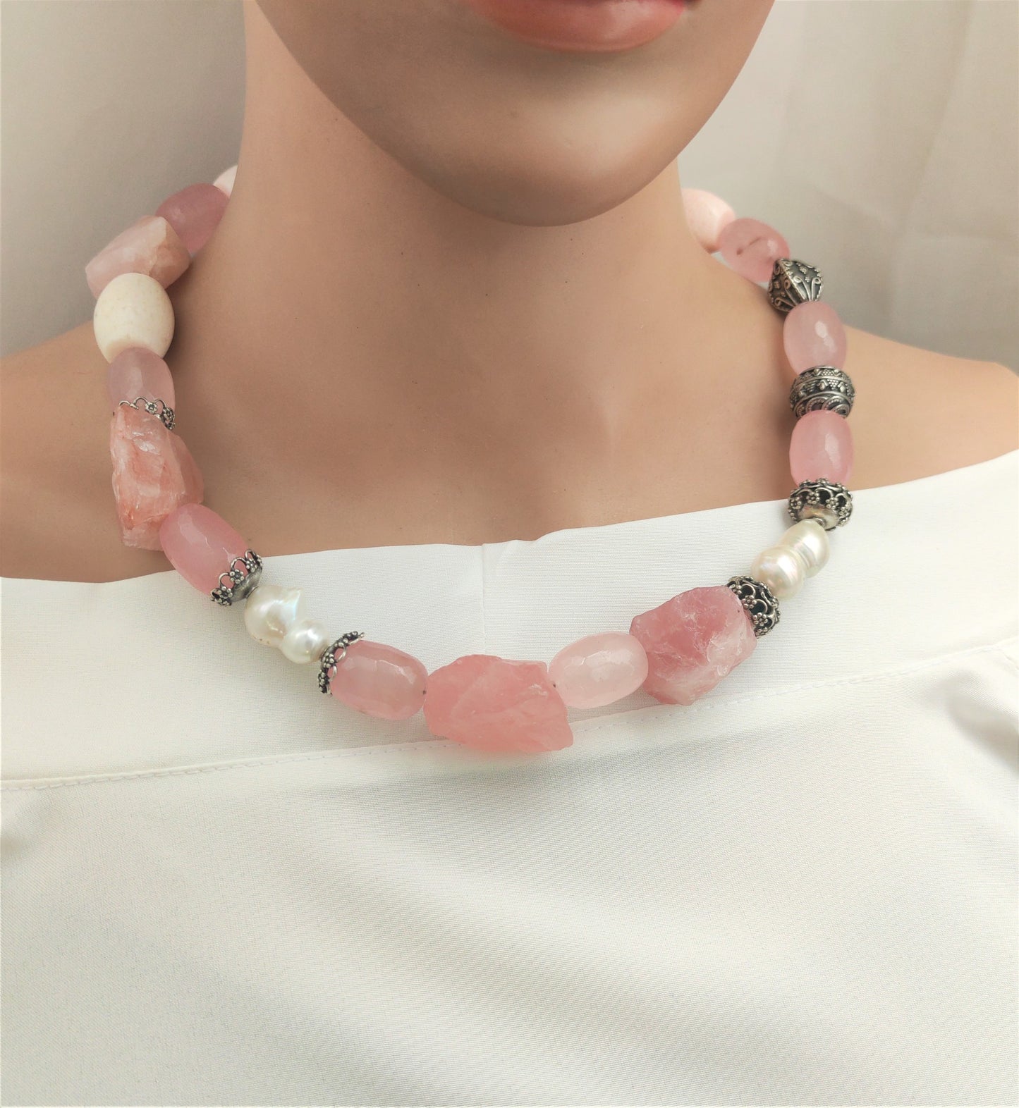 Rose Quartz Necklace