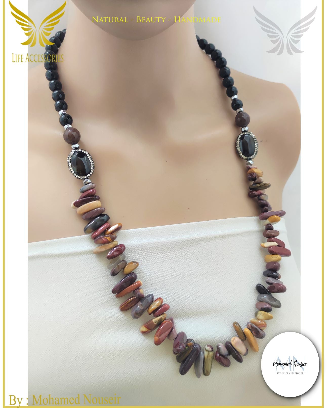 mookaite jasper necklace