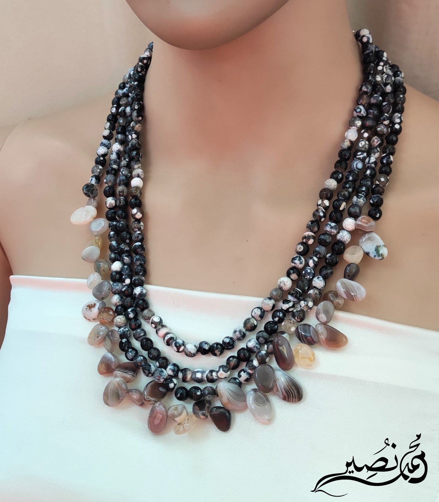 Agate Stone Necklace