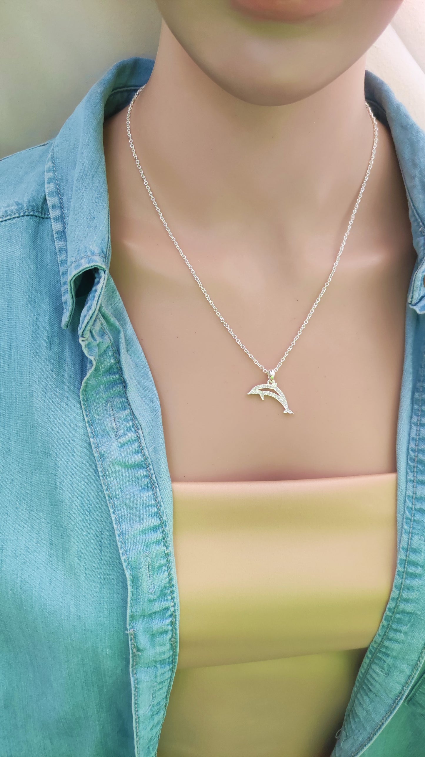 dolphin necklace