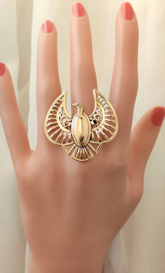 Pharaonic Eagle Ring