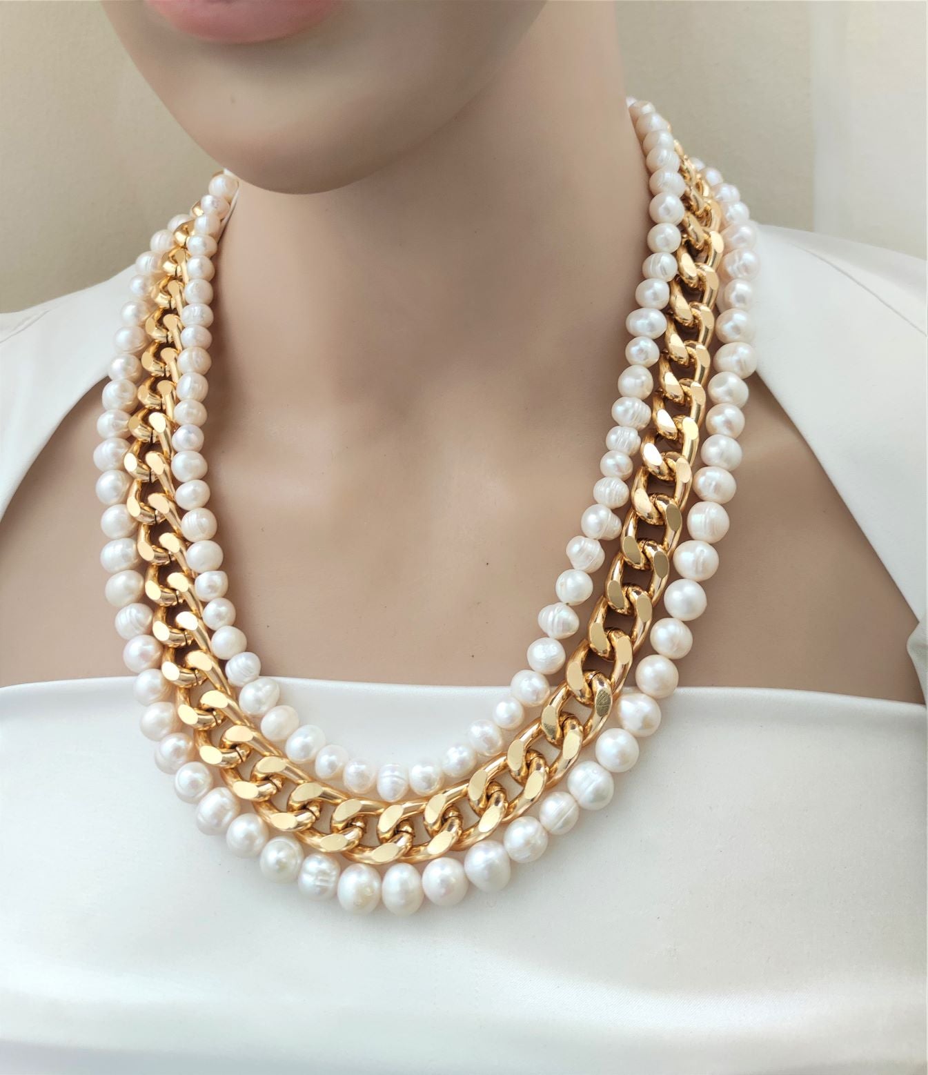 Fresh Water Pearl Necklace